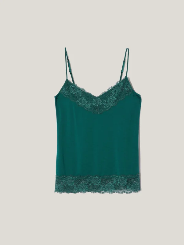 Jigsaw Modal Lace Vest