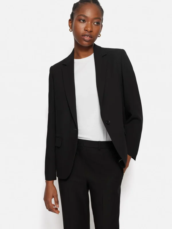 Jigsaw Modern Crepe Brook Blazer