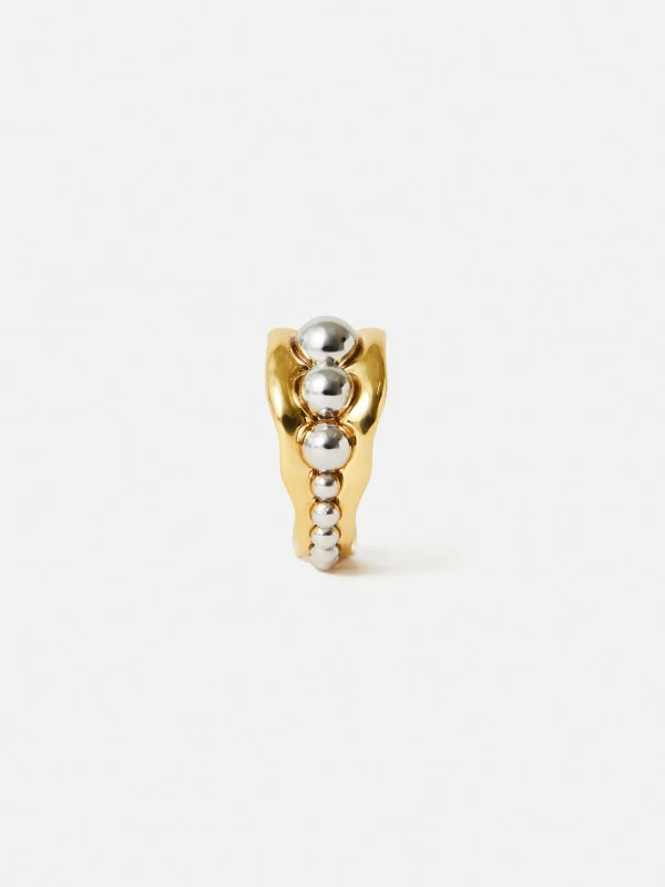 Jigsaw Molten Bead Ring