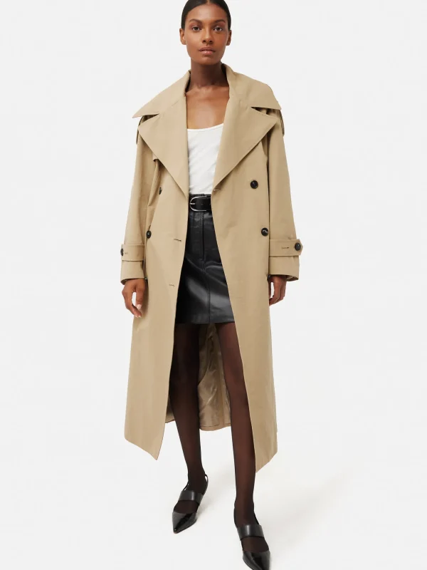 Jigsaw Nelson Cotton Trench Coat