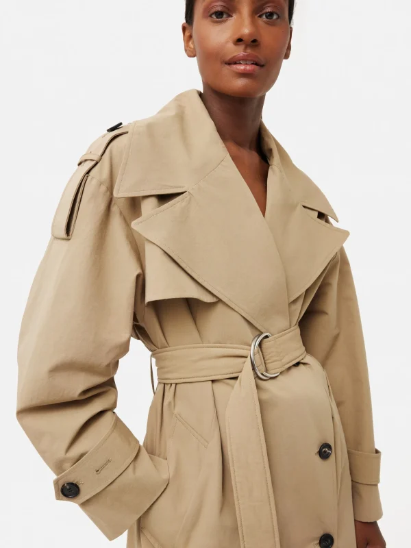 Jigsaw Nelson Cotton Trench Coat