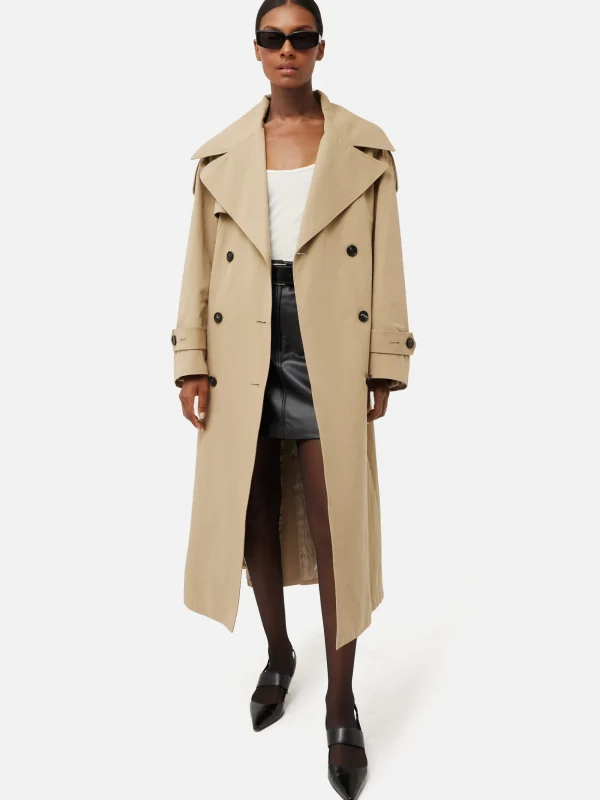 Jigsaw Nelson Cotton Trench Coat