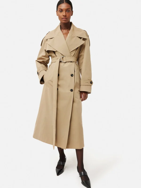 Jigsaw Nelson Cotton Trench Coat