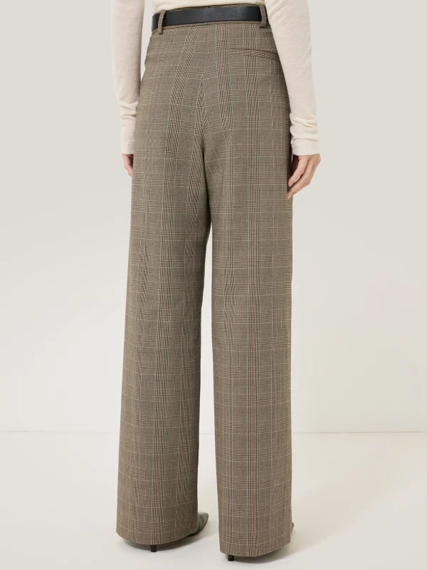 Jigsaw Nik Cotton Check Trouser