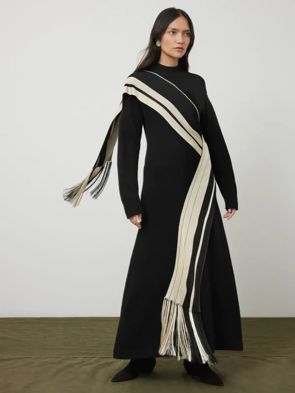 Jigsaw Opera Scarf Knitted Dress