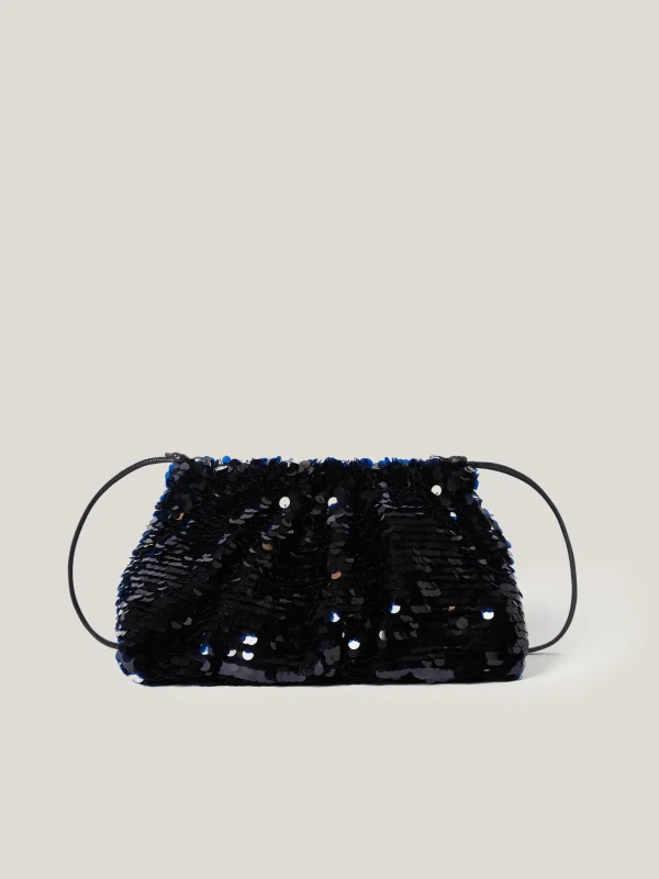 Jigsaw Oversized Sequin Clutch