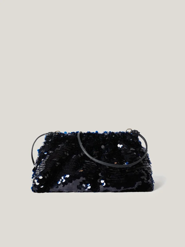 Jigsaw Oversized Sequin Clutch