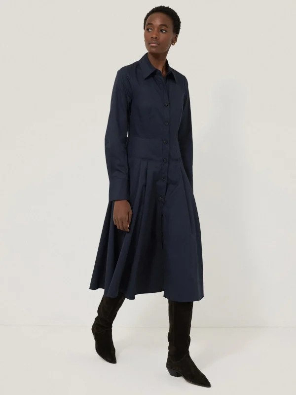 Jigsaw Panelled Shirt Dress