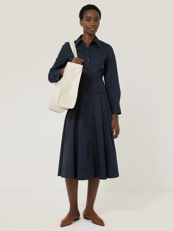 Jigsaw Panelled Shirt Dress