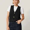 Jigsaw Pure Cotton Knitted Waistcoat