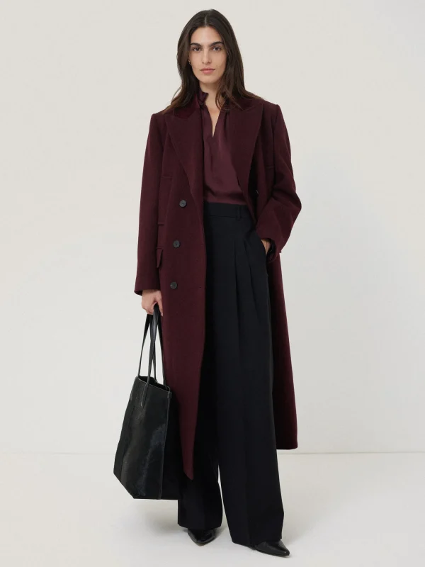 Jigsaw Recycled Satin Ruffle Top