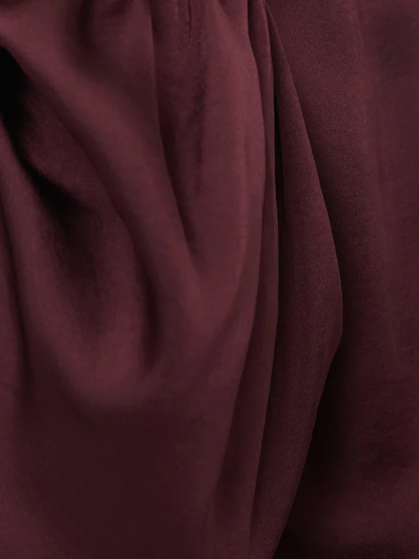 Jigsaw Recycled Satin Ruffle Top