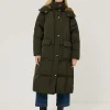 Jigsaw Relaxed Longline Puffer Coat