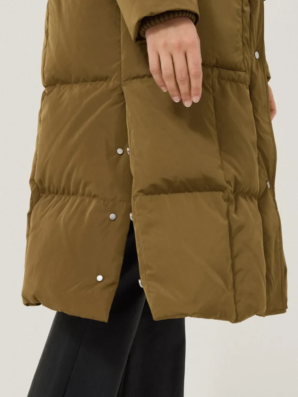 Jigsaw Relaxed Longline Puffer Coat