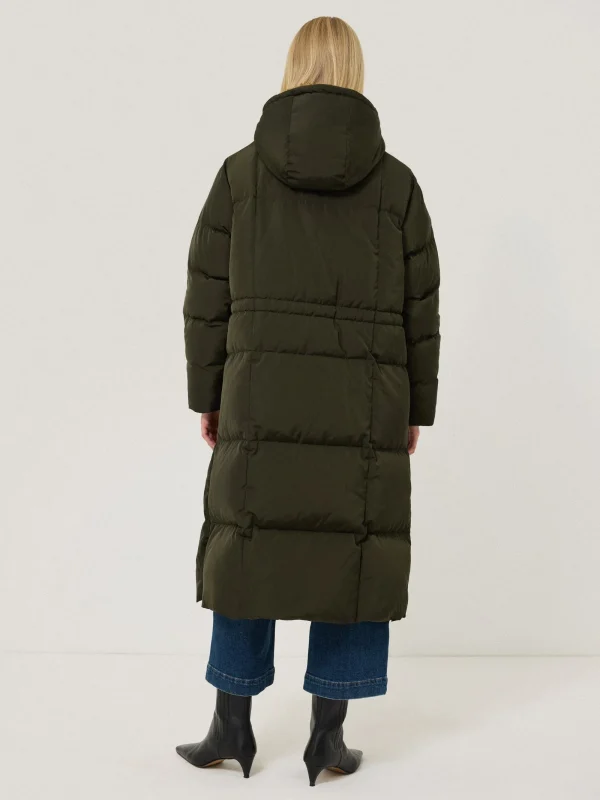 Jigsaw Relaxed Longline Puffer Coat