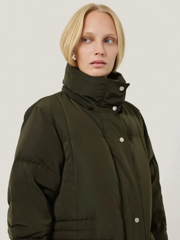 Jigsaw Relaxed Longline Puffer Coat