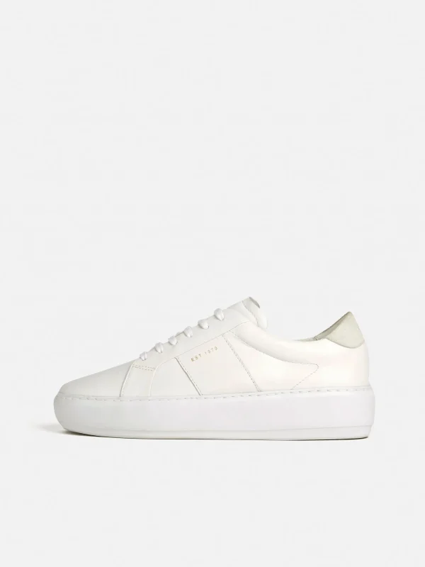 Jigsaw Riva Leather Platform Trainer