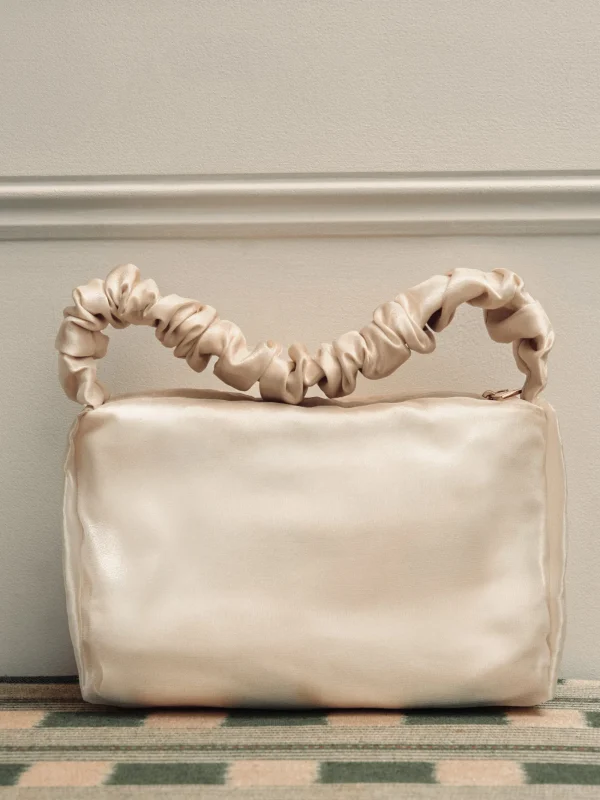 Jigsaw Ruched Organza Mini Bag