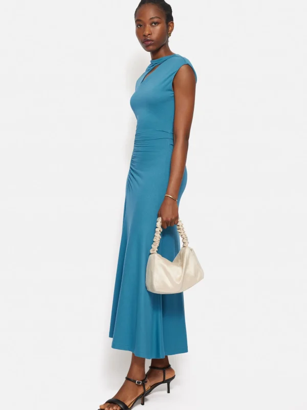 Jigsaw Ruched Organza Mini Bag