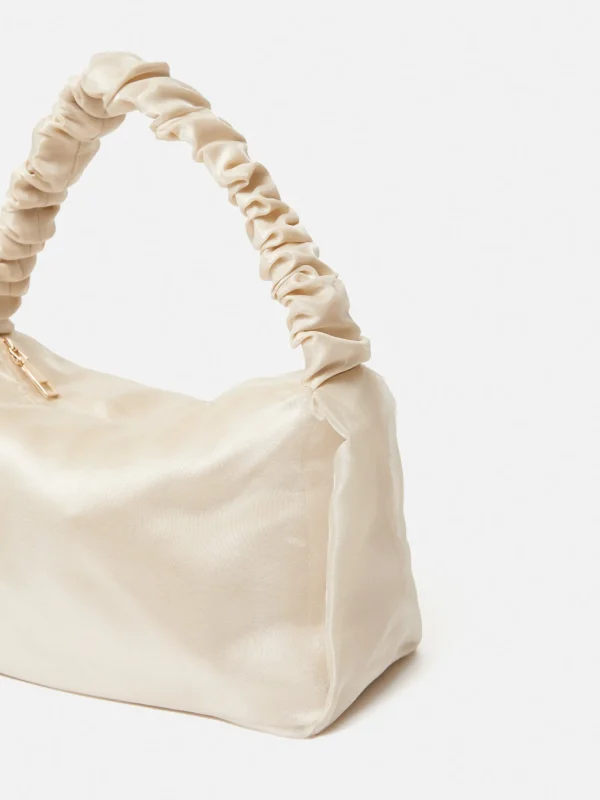 Jigsaw Ruched Organza Mini Bag