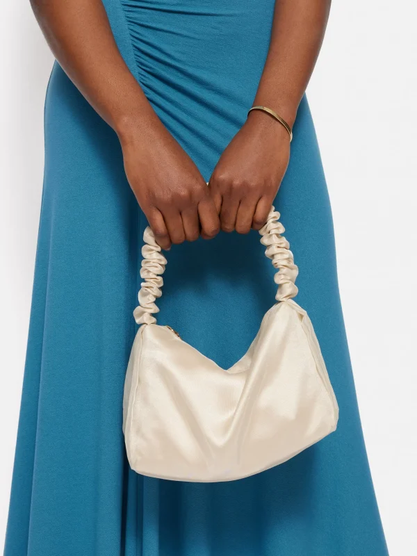 Jigsaw Ruched Organza Mini Bag