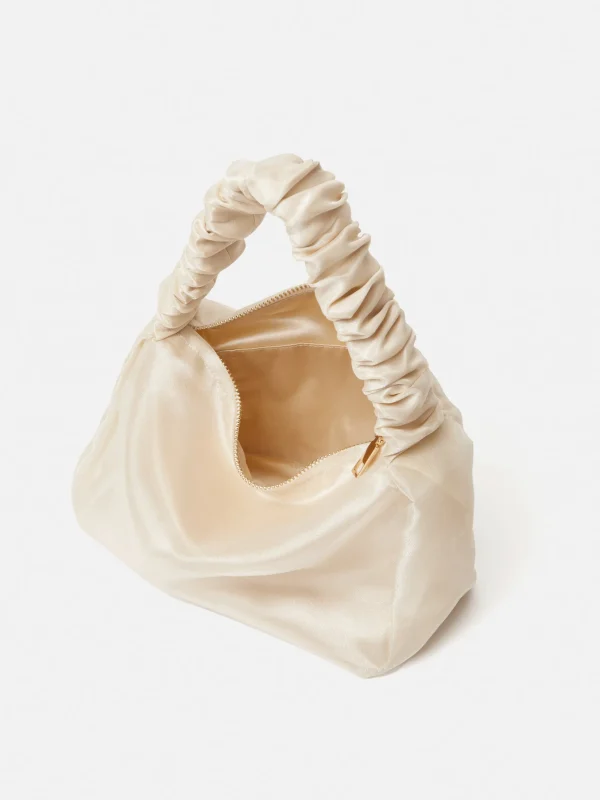Jigsaw Ruched Organza Mini Bag