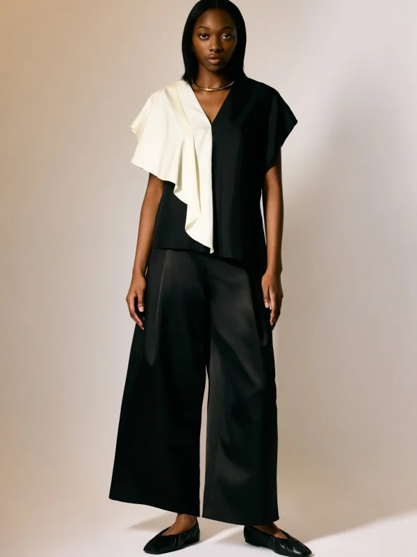 Jigsaw Satin Volume Trouser