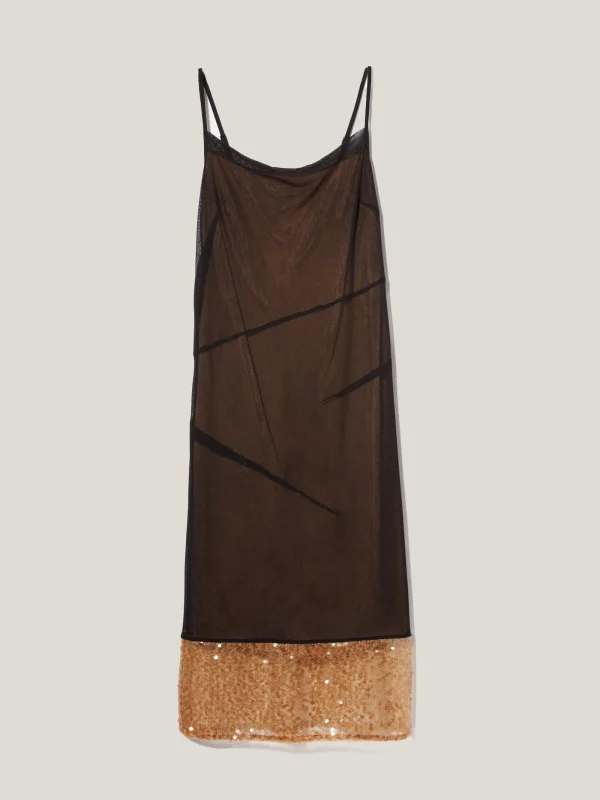 Jigsaw Sequin Mesh Dress