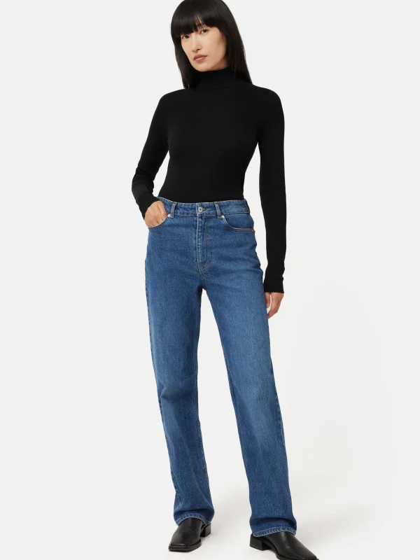 Jigsaw Silk Cotton Polo Jumper