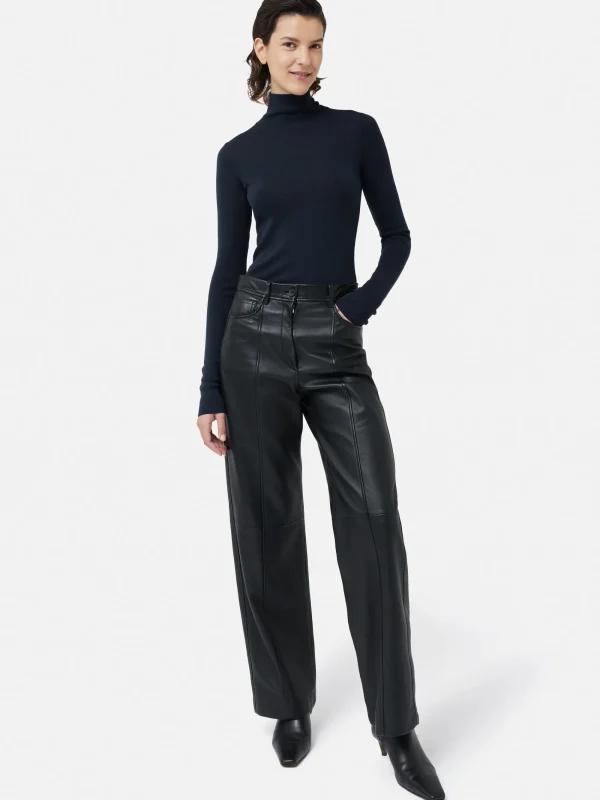 Jigsaw Silk Cotton Polo Jumper