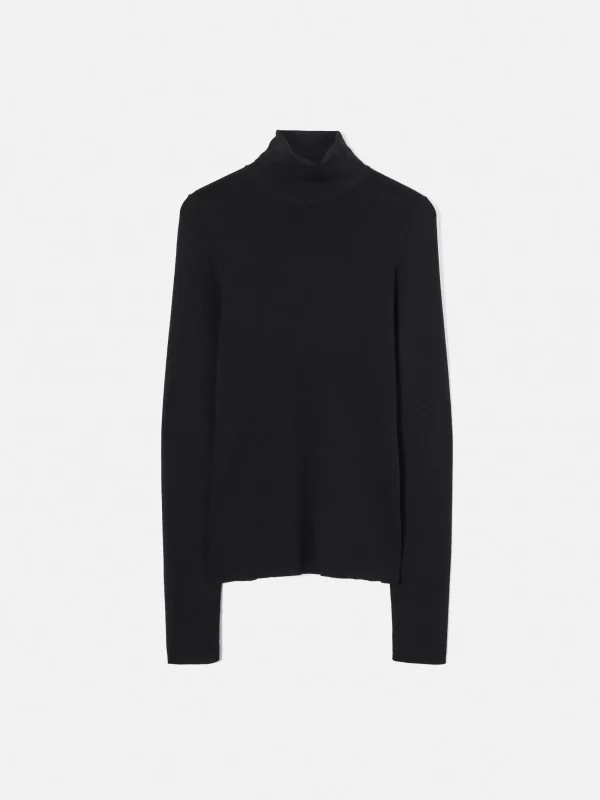 Jigsaw Silk Cotton Polo Jumper