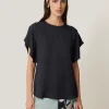 Jigsaw Silk Drape Sleeve Top