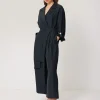 Jigsaw Silk Relaxed Wrap Jumpsuit