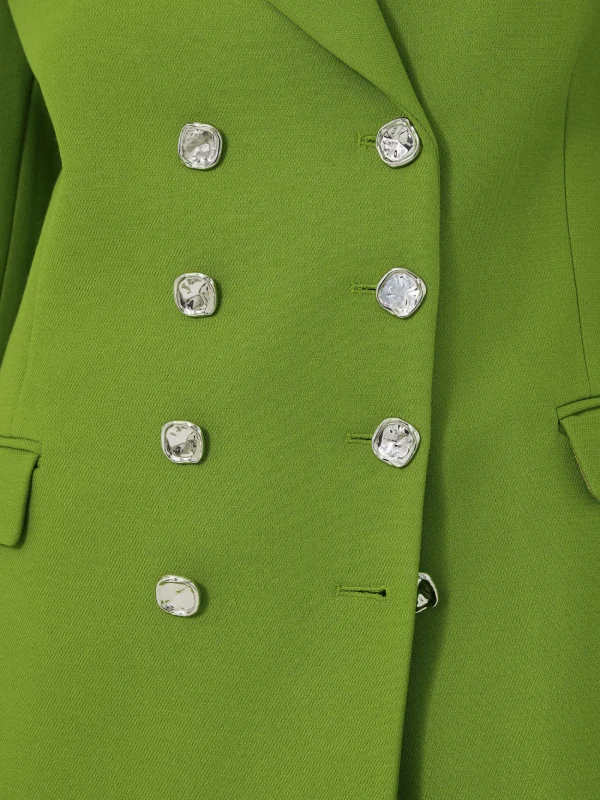 Jigsaw Silver Button Military Jacket