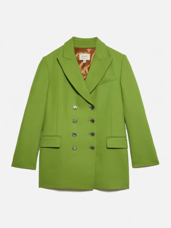 Jigsaw Silver Button Military Jacket