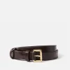 Jigsaw Skinny Leather Belt