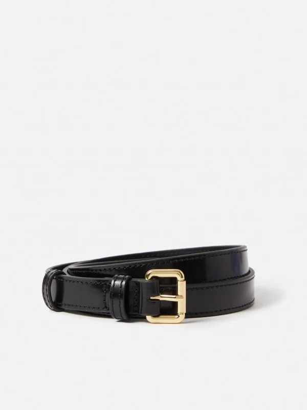 Jigsaw Skinny Leather Belt