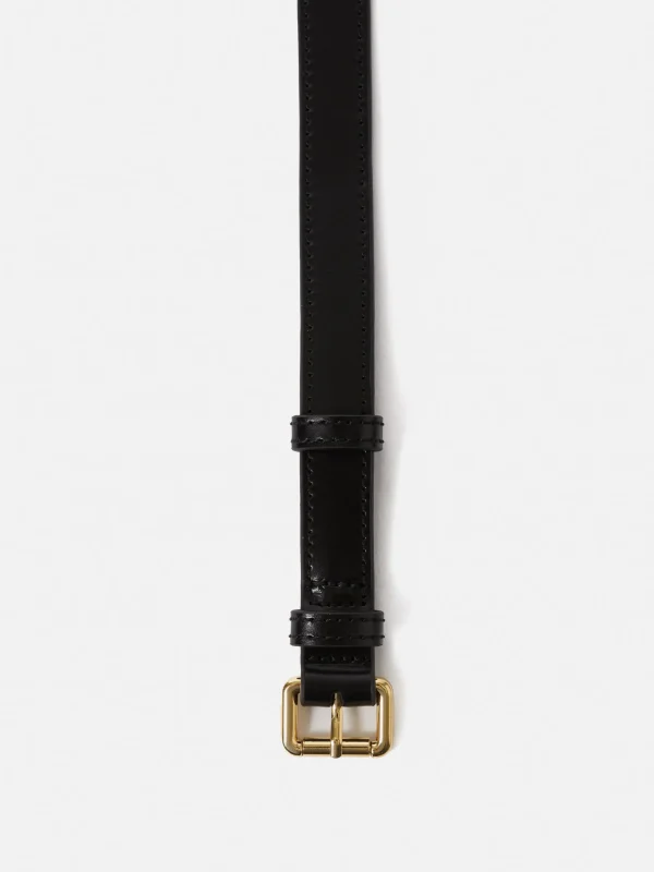 Jigsaw Skinny Leather Belt