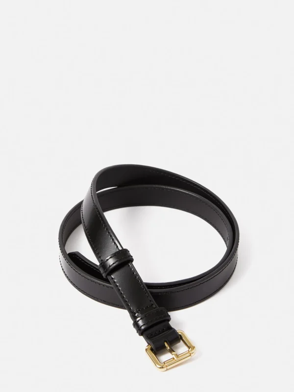 Jigsaw Skinny Leather Belt