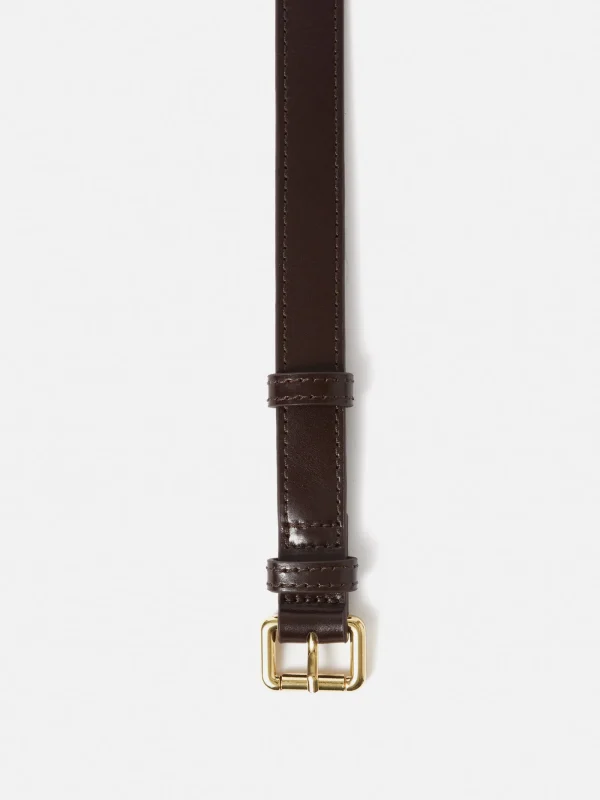 Jigsaw Skinny Leather Belt