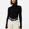 Jigsaw Slash Back Polo Neck Jumper