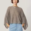 Jigsaw Soft Gauzy Knit Poncho Jumper