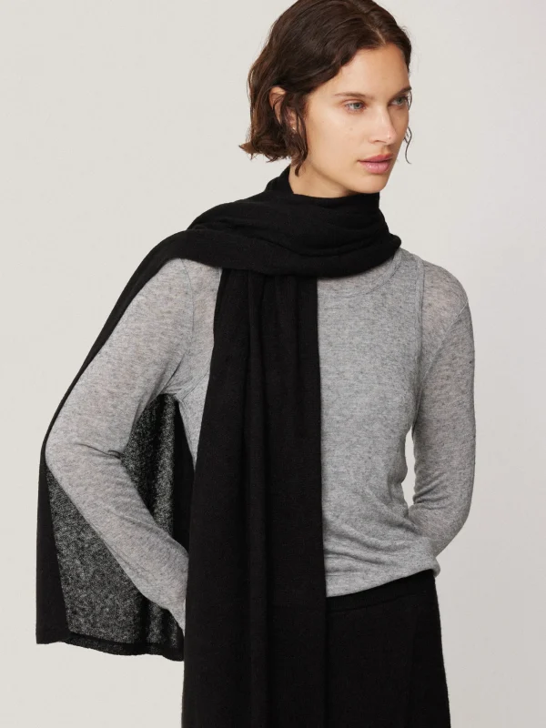 Jigsaw Soft Gauzy Knit Scarf