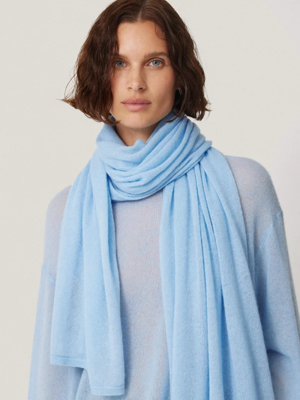 Jigsaw Soft Gauzy Knit Scarf