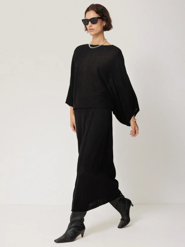 Jigsaw Soft Gauzy Knit Skirt