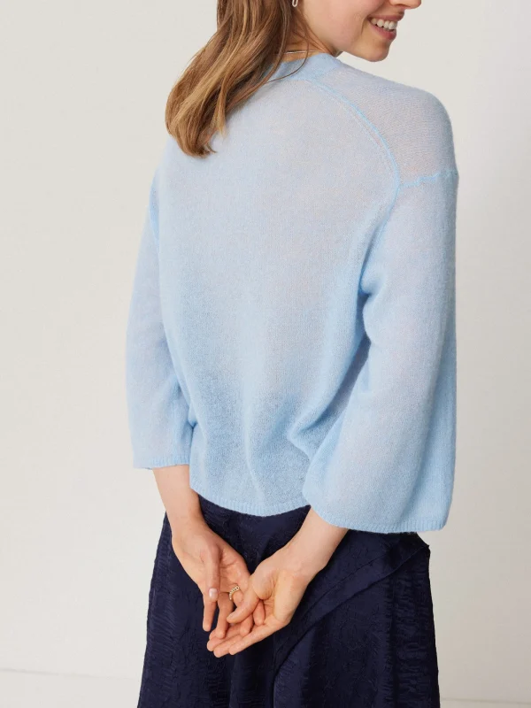 Jigsaw Soft Gauzy Knit T-shirt