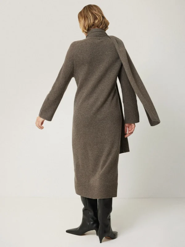 Jigsaw Soft Wool Scarf Jumper Dress