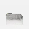 Jigsaw Sophia Metallic Leather Pouch