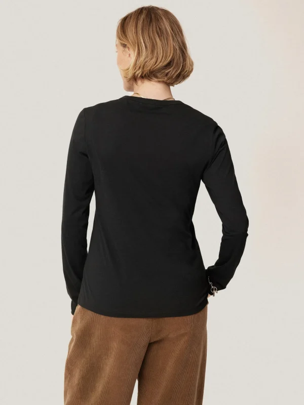 Jigsaw Supima Cotton Long Sleeve Tee