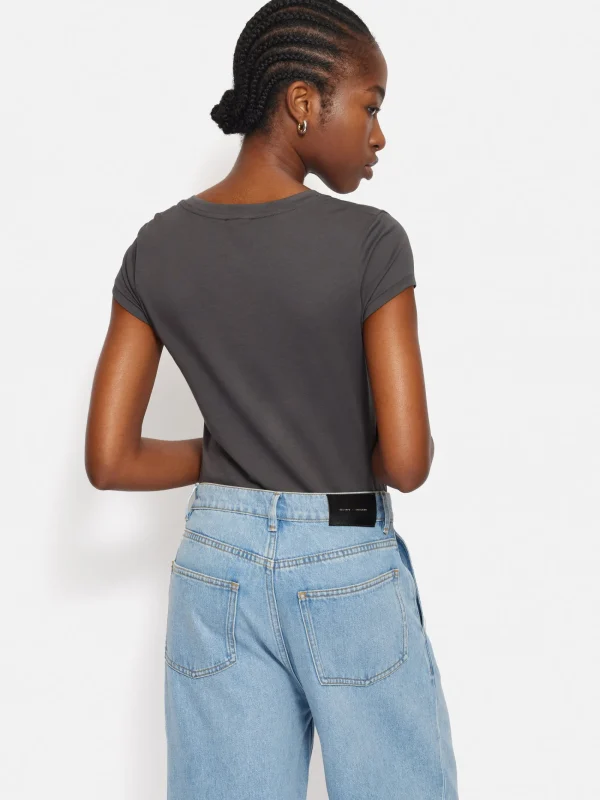 Jigsaw Supima Cotton Scoop Neck Tee